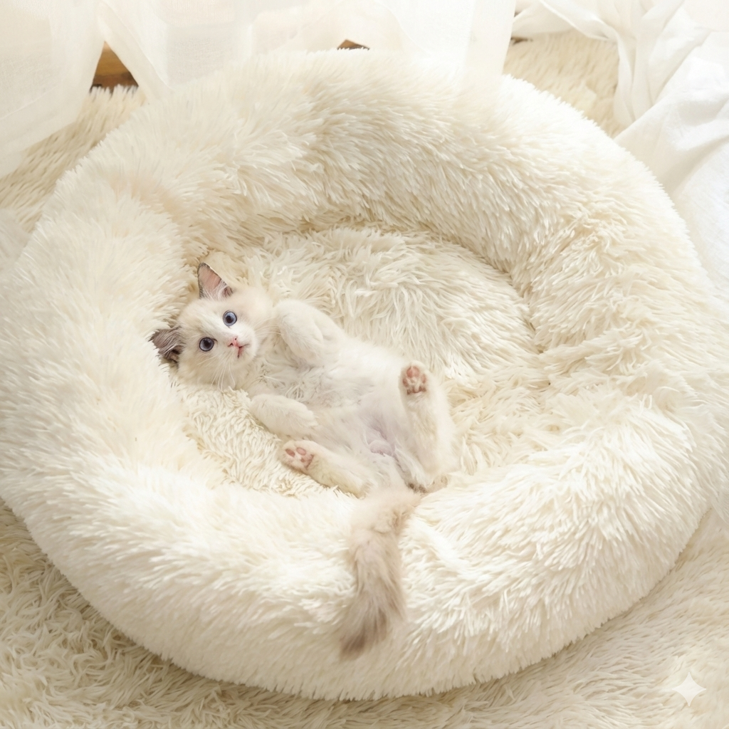 Sevimlibu Peluş Yumuşak Yatak